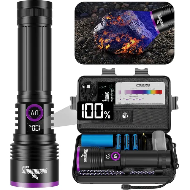 Shadowhawk S1988 365 nm UV Flashlight – Single torch