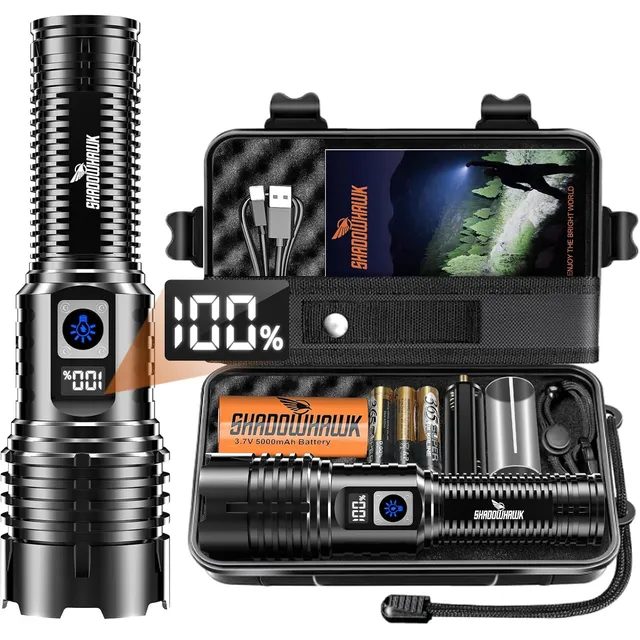 Shadowhawk S1695 Zoom Flashlight – Single torch