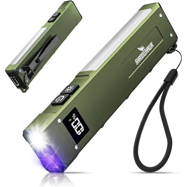 Shadowhawk Torcia EDC piatta S9 – Torcia singola