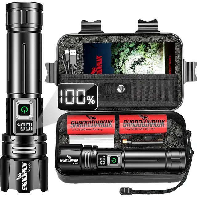 Shadowhawk Torcia S1479 con due batterie – Torcia singola