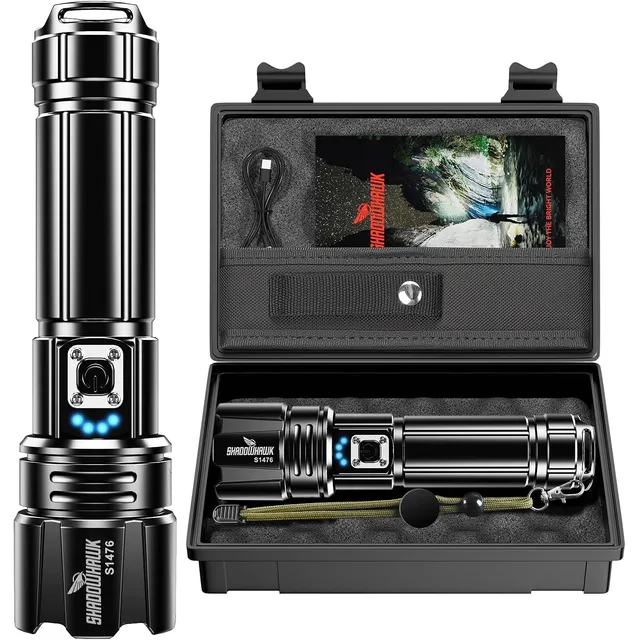 Shadowhawk S1476 Zoom Flashlight – Single torch