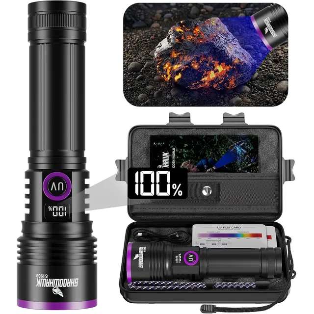 Shadowhawk Torcia UV 365 nm S1988 – Torcia singola