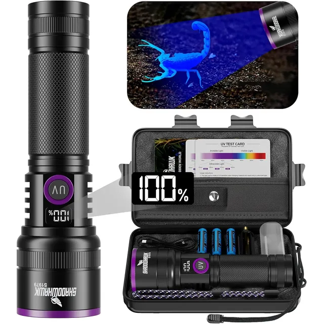 Shadowhawk S1979 365 nm UV Flashlight – Single torch